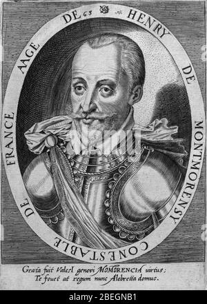 Henri i de Montmorecny Custos. Foto Stock