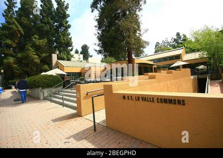 Los Angeles, 21 AGOSTO 2009 - Vista esterna dell'UCLA Foto Stock