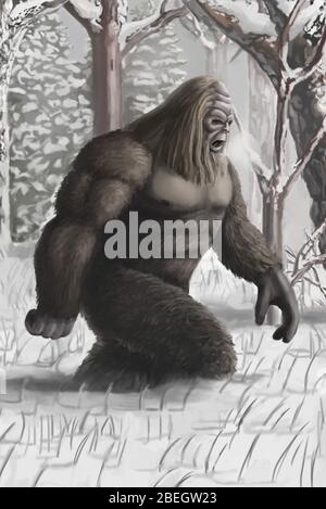 Bigfoot Foto Stock