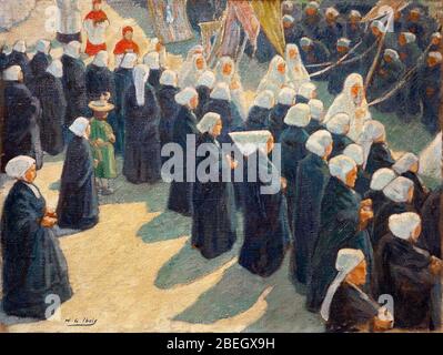 Processione di Henri-Gabriel Ibels la. Foto Stock