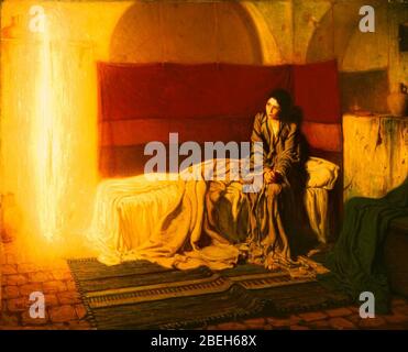 Henry Ossawa Tanner, americana attiva (Francia) - L'Annunciazione Foto Stock