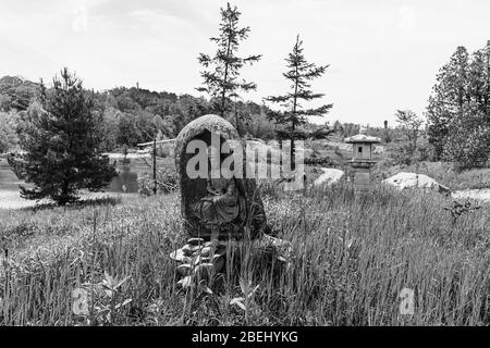 Tempio del Buddha canadese Wu Thai Shan Bethany Ontario Canada Foto Stock