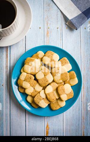 Biscotti Homemake per spuntini Foto Stock