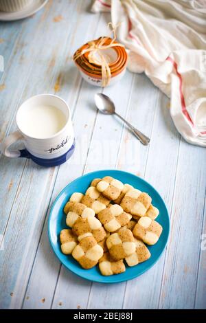 Biscotti Homemake per spuntini Foto Stock