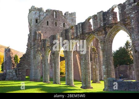 Llanthony Prior, Brecon Beacons, Galles, Regno Unito Foto Stock