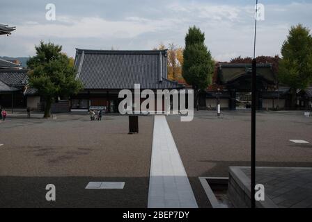 Higashi Hongan-ji Temple, 754 Tokiwacho, Shimogyo Ward, Kyoto, 600-8505, Giappone Foto Stock