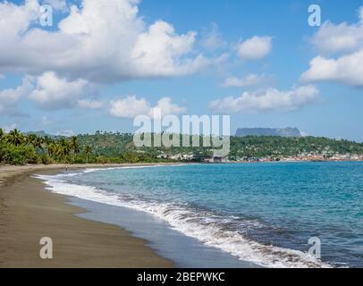 Spiaggia di Baracoa, Provincia di Guantanamo, Cuba Foto Stock