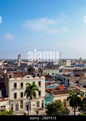 Parco Ignacio Agramonte, vista elevata, Camaguey, Provincia Camaguey, Cuba Foto Stock