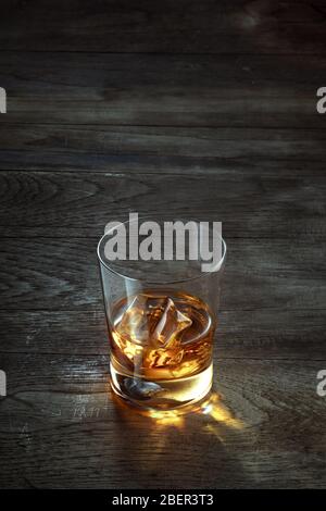 bicchiere da whisky Foto Stock