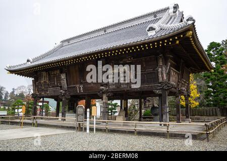 Il Tempio di Naritasan Shinshoji era annesso al Parco Naritasan nella città di Narita, è un grande e molto popolare complesso di templi buddisti nella città di Narita, è Foto Stock