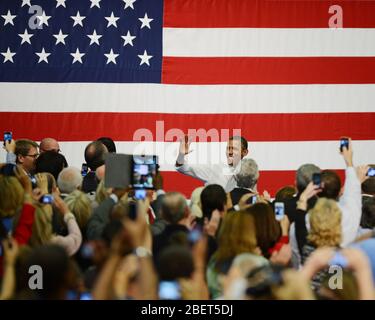 BOCA RATON, FL - 10 de abril2012: EE.UU. El presidente Barack Obama habla de reforma fiscale de la Florida Atlantic University El presidente Obama habl Foto Stock