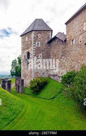 Parte del Castello di Lubiana, Lubiana, Slovenia Foto Stock