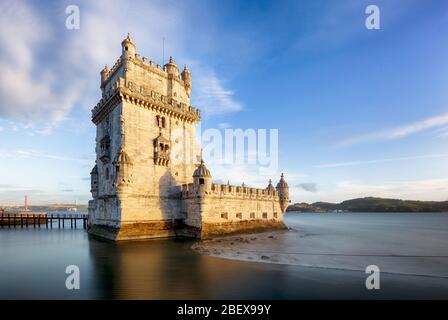 Lisbona - Belem torre Foto Stock
