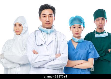 Immagine del team dei medici Foto Stock