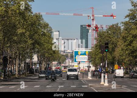 PROGETTO EOLE PORTE MAILLOT, PARIGI Foto Stock