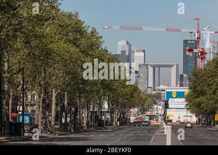 PROGETTO EOLE PORTE MAILLOT, PARIGI Foto Stock