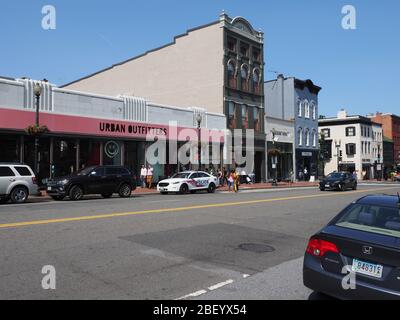 Outfitters urbani Georgetown. Foto Stock