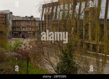 Charing cross, Glasgow durante il blocco Foto Stock