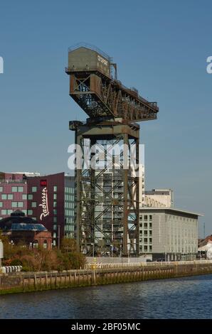 Finnieston, Glasgow durante il blocco Foto Stock