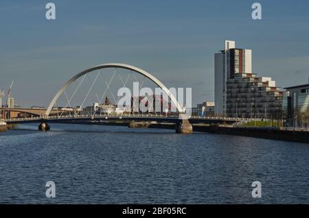 Finnieston, Glasgow durante il blocco Foto Stock