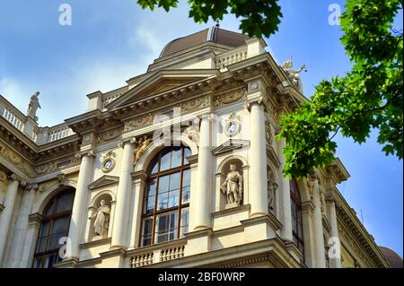 Vienna, Austria - 19 maggio 2019 - l'Università di Vienna è un'università pubblica situata a Vienna, Austria. Foto Stock