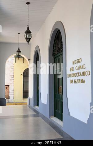 Museo dei canali, Città Vecchia, Città di Panama, Panama, America Centrale Foto Stock