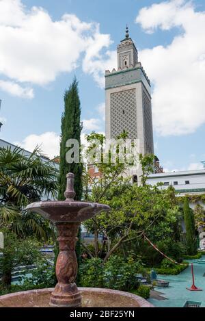 La Grande Mosquee de Paris/France Foto Stock