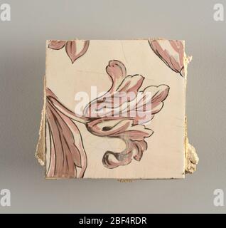 Faccia della parete della mattonella. Rettangolo orizzontale. Trenta piastrelle larghe e ventitre alte con apertura per camino undici piastrelle larghe e dieci alte. Foto Stock