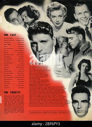 BURT LANCASTER DEBORAH KERR MONTGOMERY CLIFT FRANK SINATRA e DONNA REED in DA QUI ALL'ETERNITÀ 1953 regista FRED ZINNEMANN romanzo James Jones sceneggiatura Daniel Taradash Columbia Pictures Foto Stock