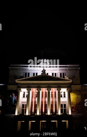 Opera house a Riga Foto Stock