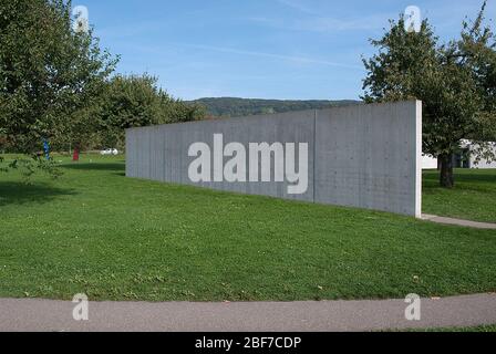 Sale conferenze Padiglione in cemento armato Vitra Campus by Tadao Ando Foto Stock