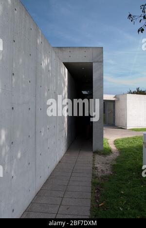 Sale conferenze Padiglione in cemento armato Vitra Campus by Tadao Ando Foto Stock