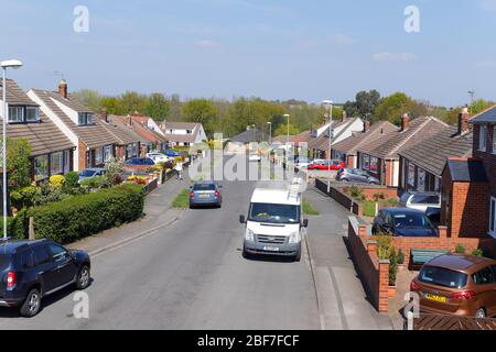 Neville Grove a Swillington, Leeds Foto Stock