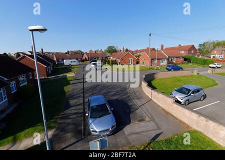 Hill Crest Vicino a Swillington, Leeds Foto Stock