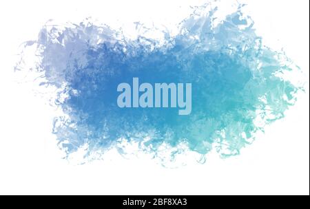 Astratto sfondo colorato di pittura acquerello, disegno colorato pennello sfumature sfondo. Foto Stock
