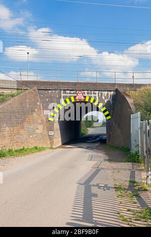 Inghilterra, Buckinghamshire, Ledburn, Ponte Mentmore (scena della "Grande rapina del treno" l'8 agosto 1963) Foto Stock