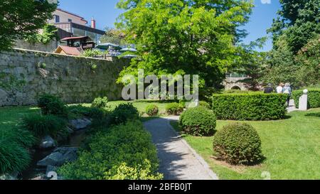 Freistadt, eine oberösterreichische Stadtgemeine mit ca. 8000 Einwohner im unteren Mühlviertel, Austria, Europa Foto Stock