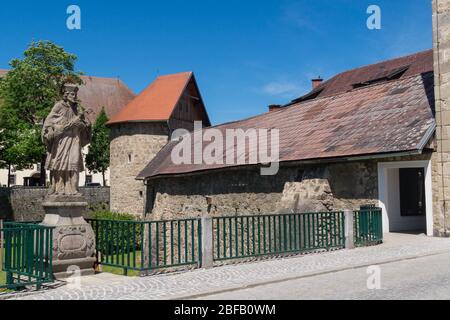 Freistadt, eine oberösterreichische Stadtgemeine mit ca. 8000 Einwohner im unteren Mühlviertel, Austria, Europa Foto Stock