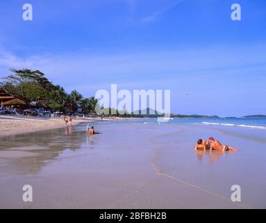 Chaweng Beach, Bo Phut, Koh Samui, Surat Thani Provincia, Regno di Thailandia Foto Stock