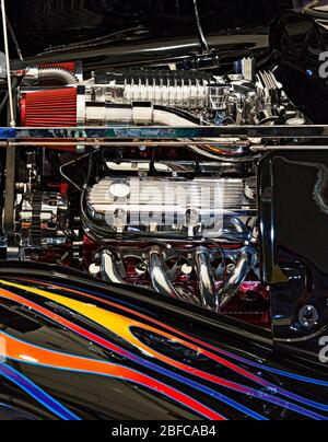 Automobili / American Made 1934 Ford Tudor C400 esposto al Motor Show a Melbourne Victoria Australia. Foto Stock