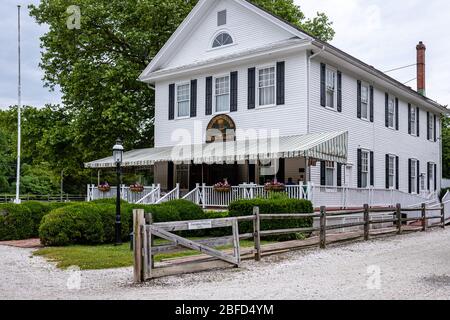 Cold Spring Village, Cape May, NJ, USA - 18 giugno 2019: Cold Spring Grange - costruito nel 1912 per servire come sala riunioni per la Cold Spring Grange for Foto Stock