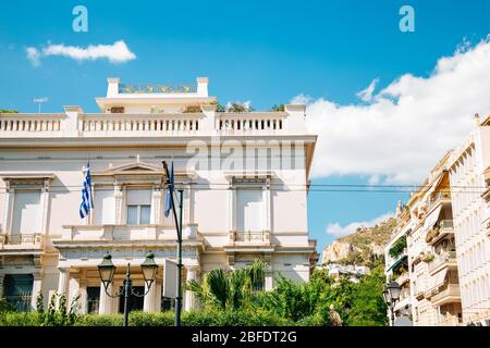 Atene, Grecia - 6 agosto 2019 : Museo Benaki Foto Stock