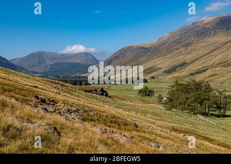 Valle glaciale di Glen Clova, Angus Foto Stock