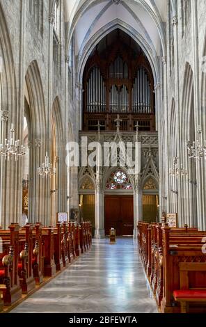 Nella chiesa parrocchiale di San Blasio in Admont abbazia, Austria Foto Stock