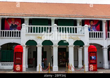 Madame Tussauds Singapore Sentosa, Singapore, 30 marzo 2020 Foto Stock