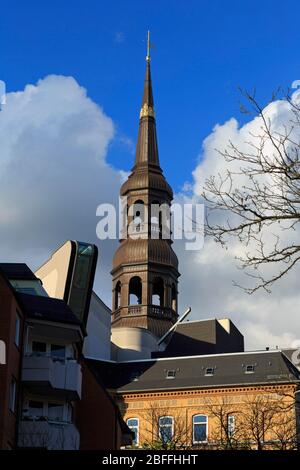 Chiesa di S. Katharinen, Città Vecchia, Amburgo, Germania, Europa Foto Stock