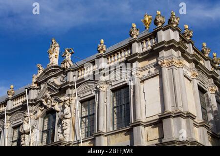 Ufficio del Governatore nel Burg, Bruges, Fiandre Occidentali, Belgio, Europa Foto Stock