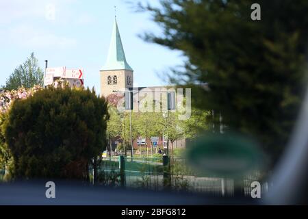 Dorsten città monumenti Germania nord viaggio sfondo stampe di alta qualità Foto Stock