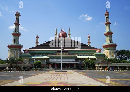 Moschea Masjid Raya al Bantani, Serang, Banten, Indonesia Foto Stock