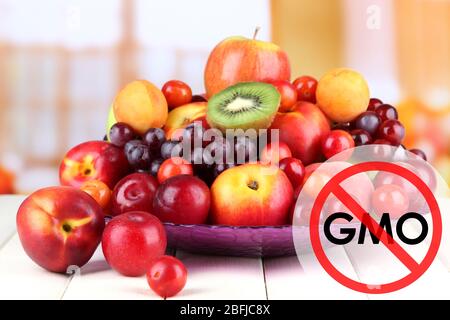 Frutta succosa senza ogm Foto Stock